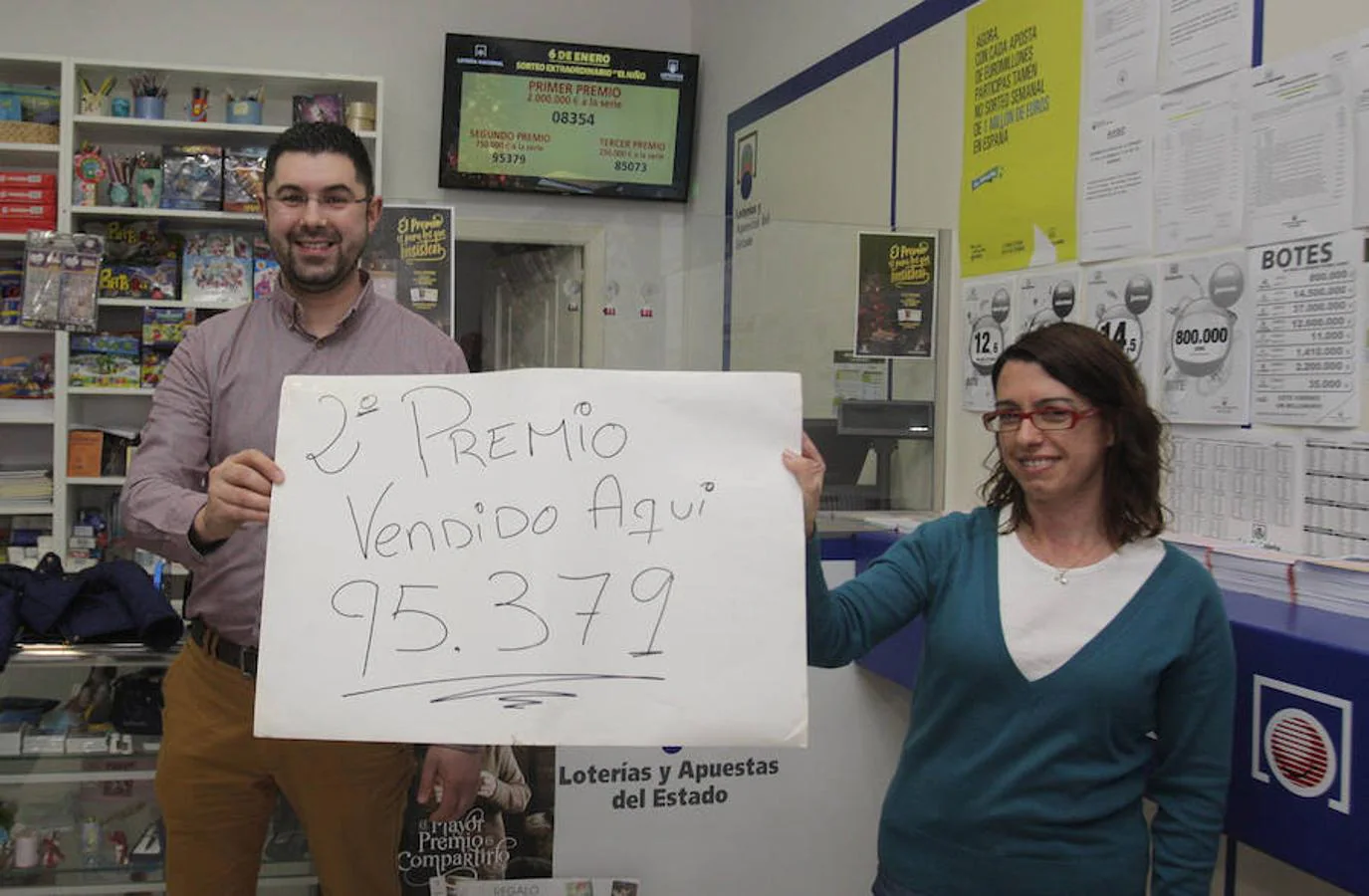 08354, el primer premio de 'El Niño' cae íntegro en Valencia