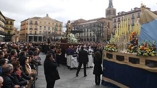 Procesión del Encuentro en Segovia